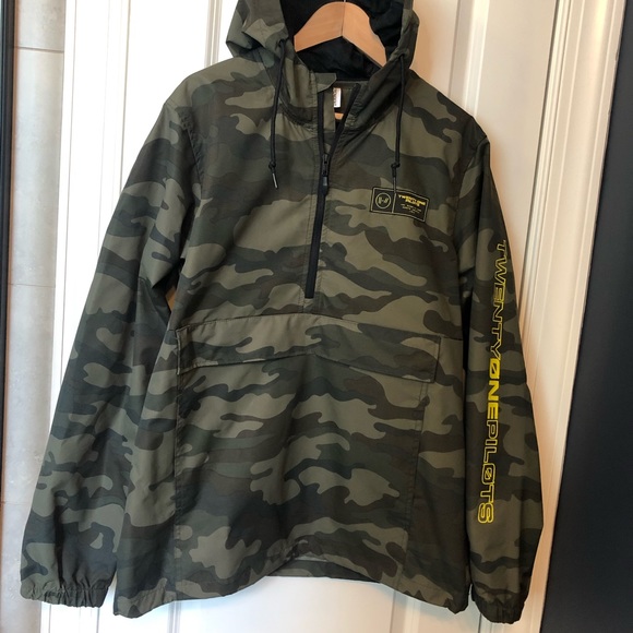 twenty one pilots camo hoodie